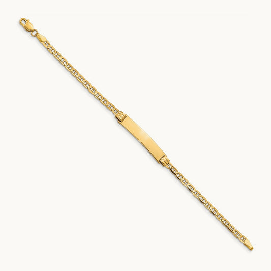 Children's Anchor Link ID Bracelet — 5.5mm