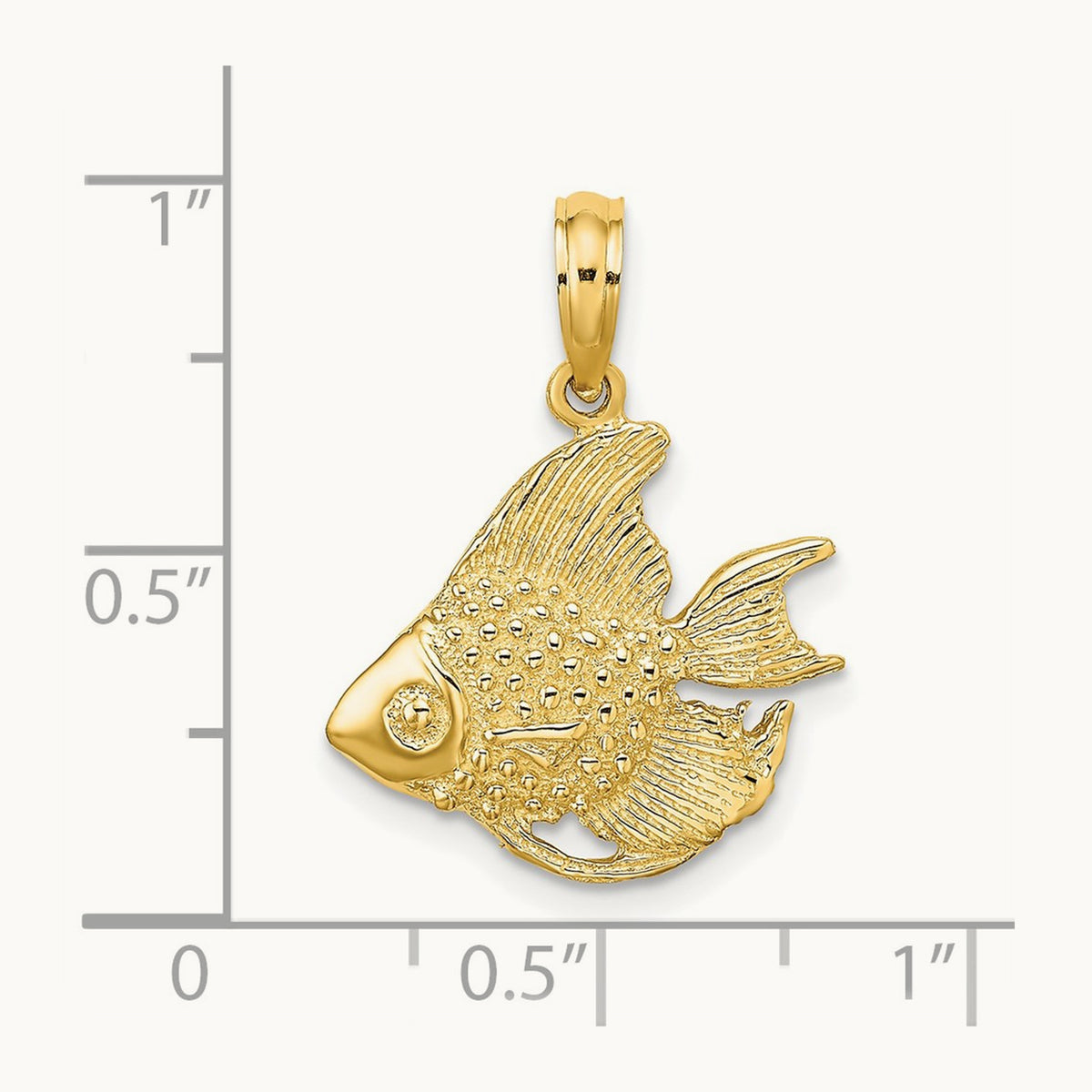 Textured Fish Charm — photo set