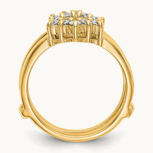 Ring Guard, 0.25 ct tw Lab-Grown Diamond — 14K Yellow Gold