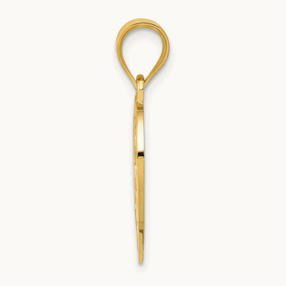 Heart Charm, 14K