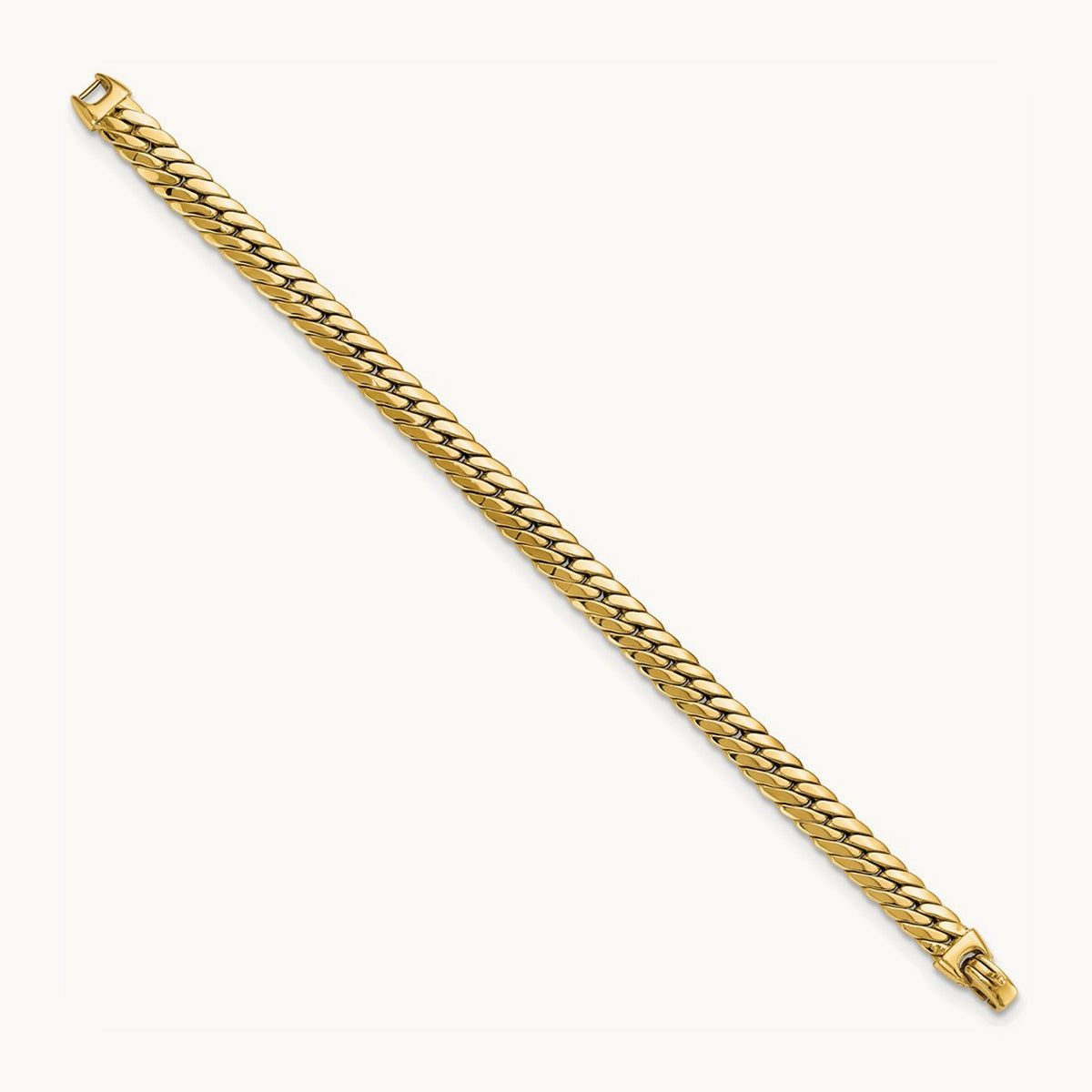 Large Snake Chain Bracelet, 14K