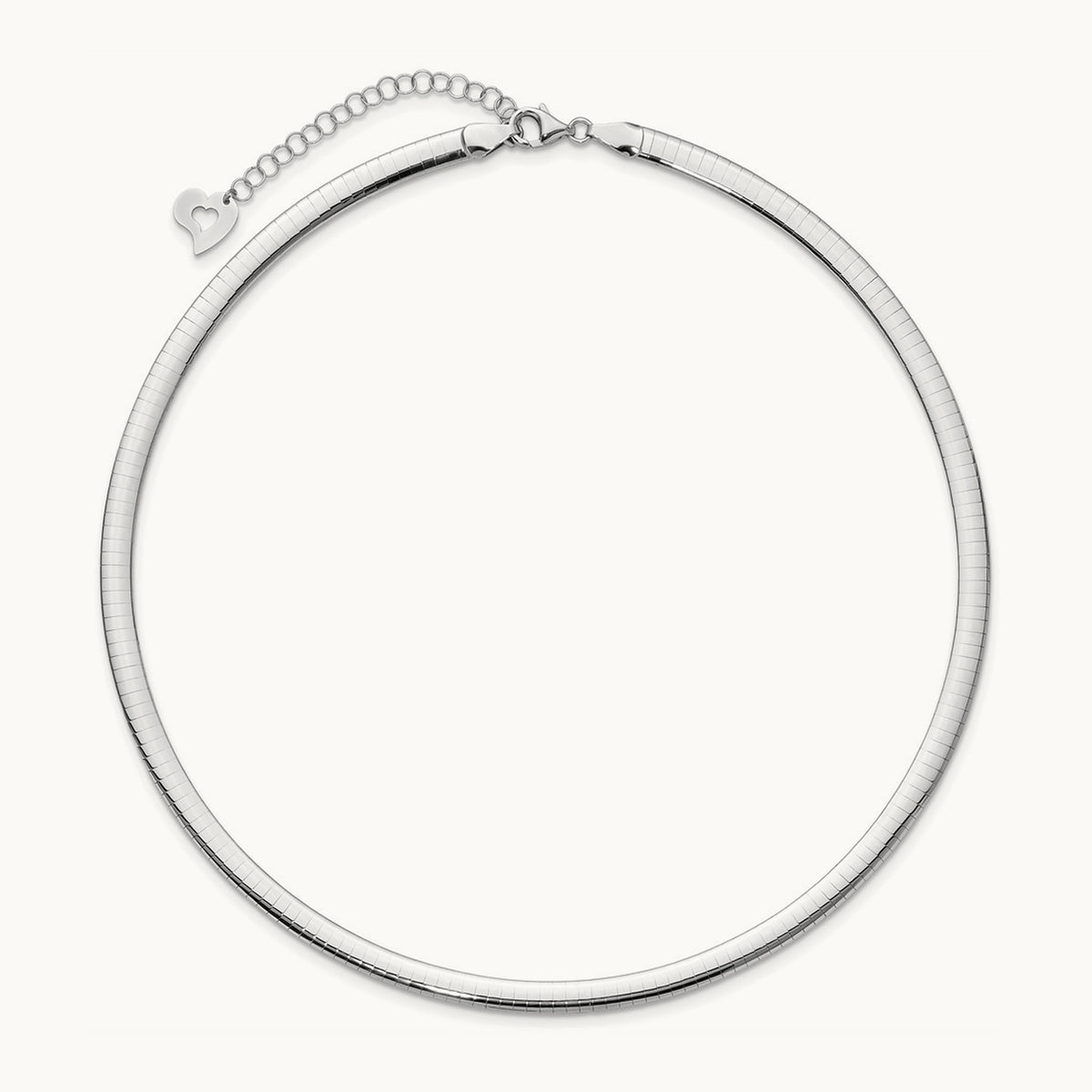 Lt Reversible Omega with extender Necklace — 16mm, 5mm