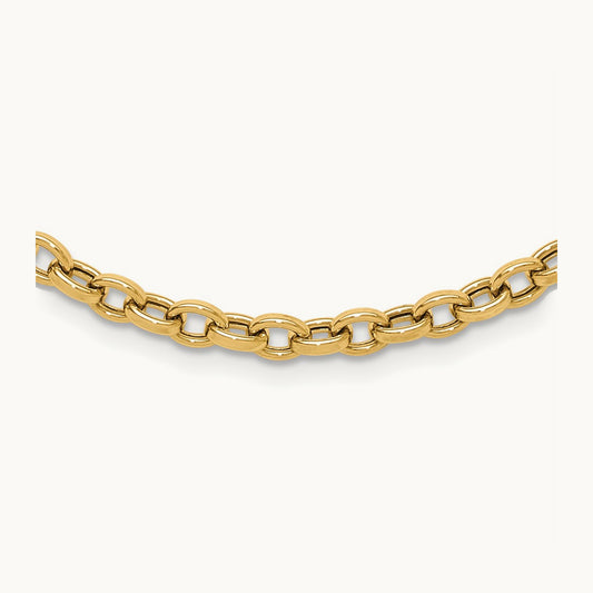 Polished Link Necklace — photo set