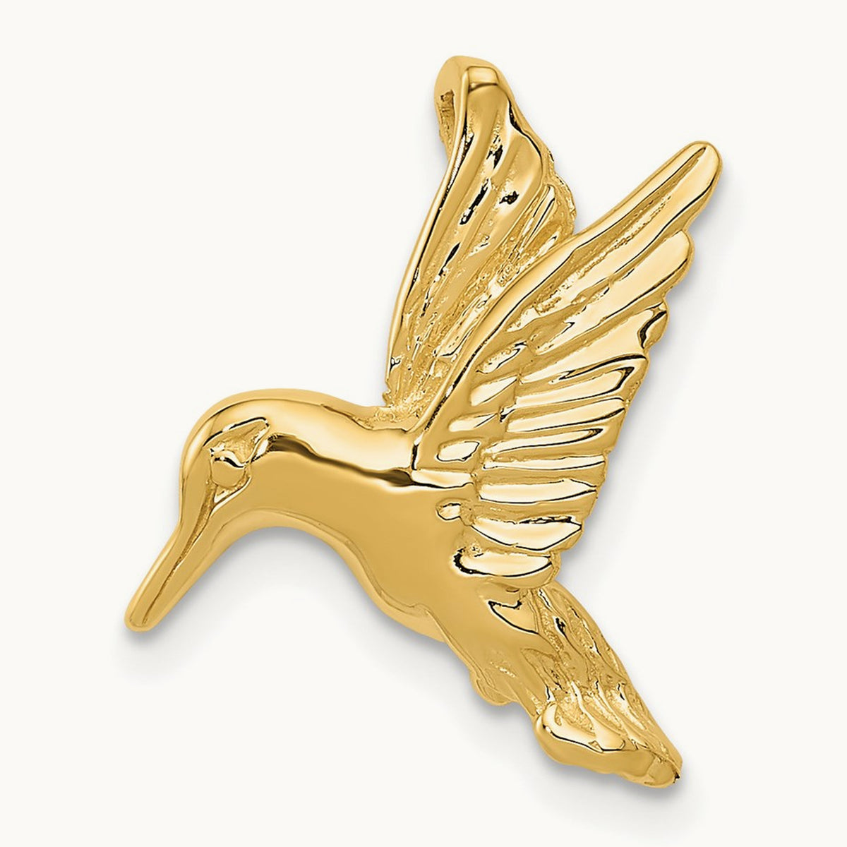 Hummingbird Chain Slide, 14K