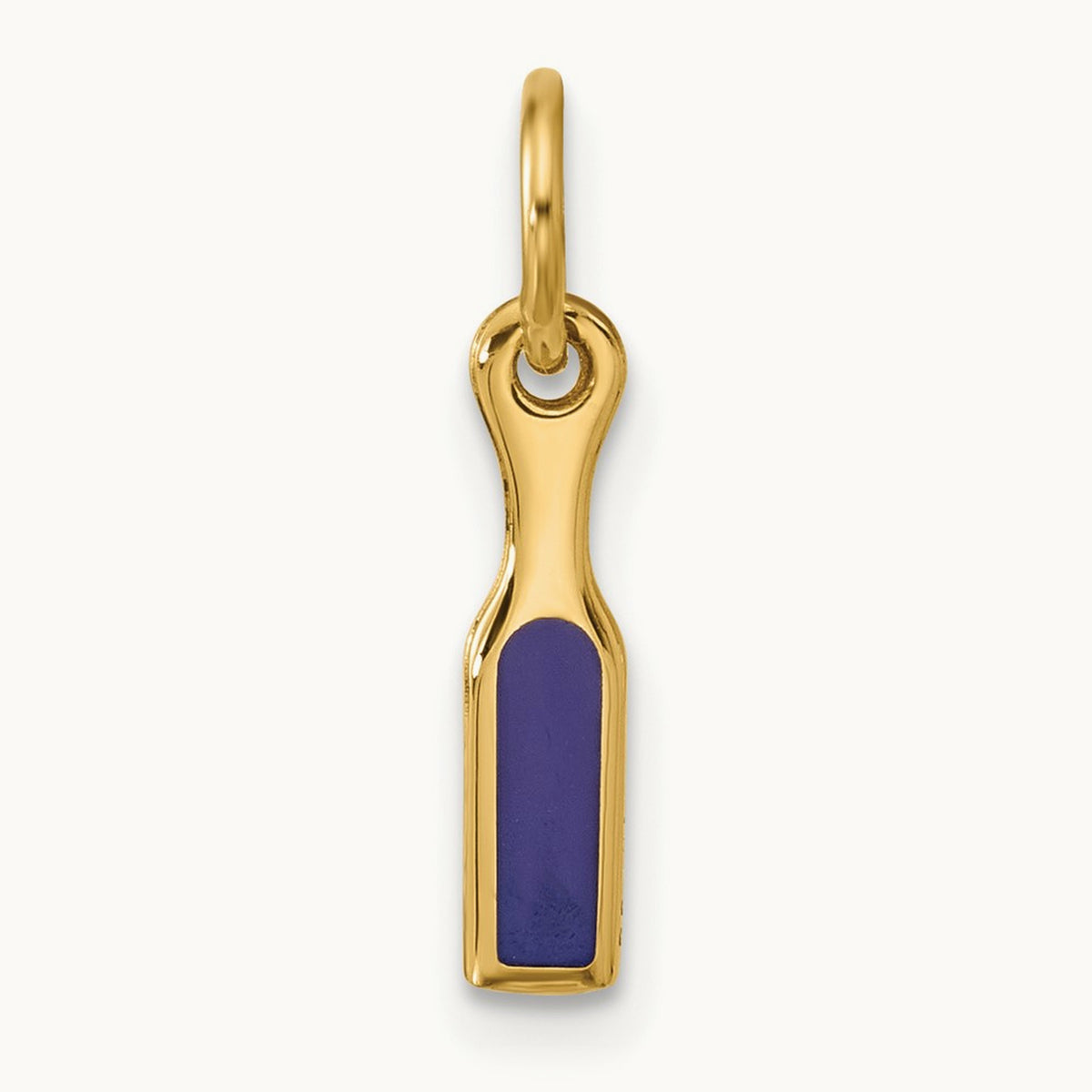 Fancy Hairbrush Charm, 14K Yellow Gold