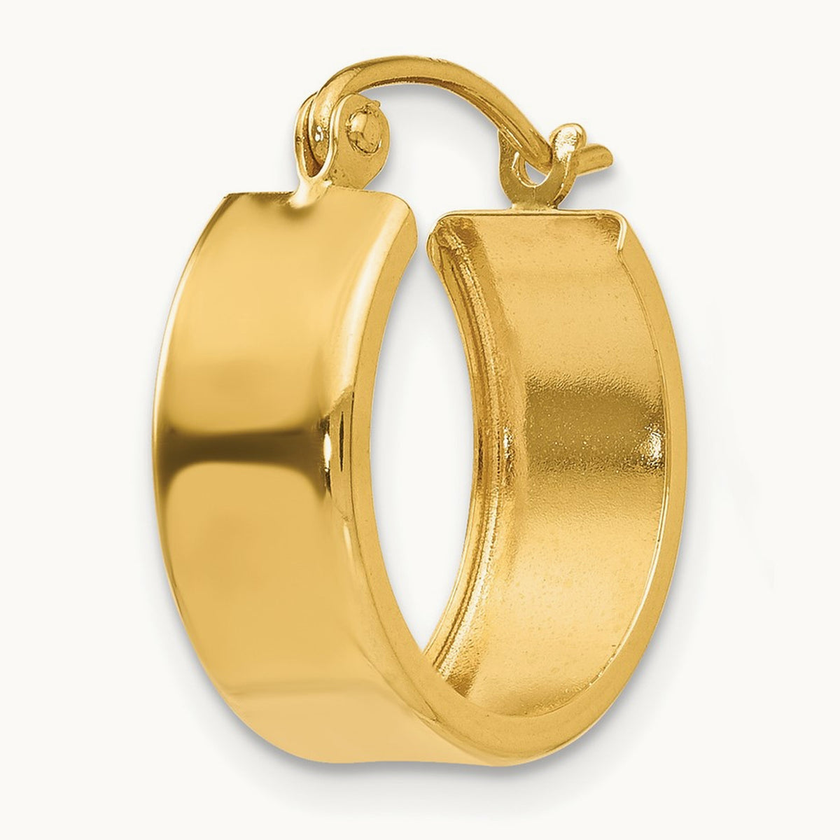 Single 14K Small Hoop Earring