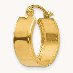 Single 14K Small Hoop Earring