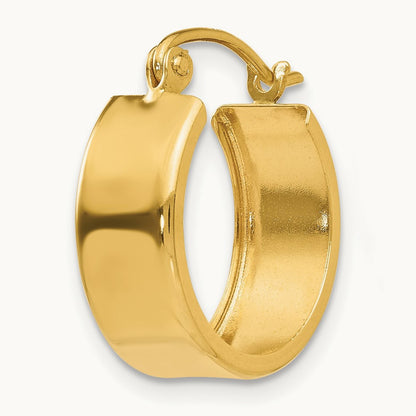 Single 14K Small Hoop Earring