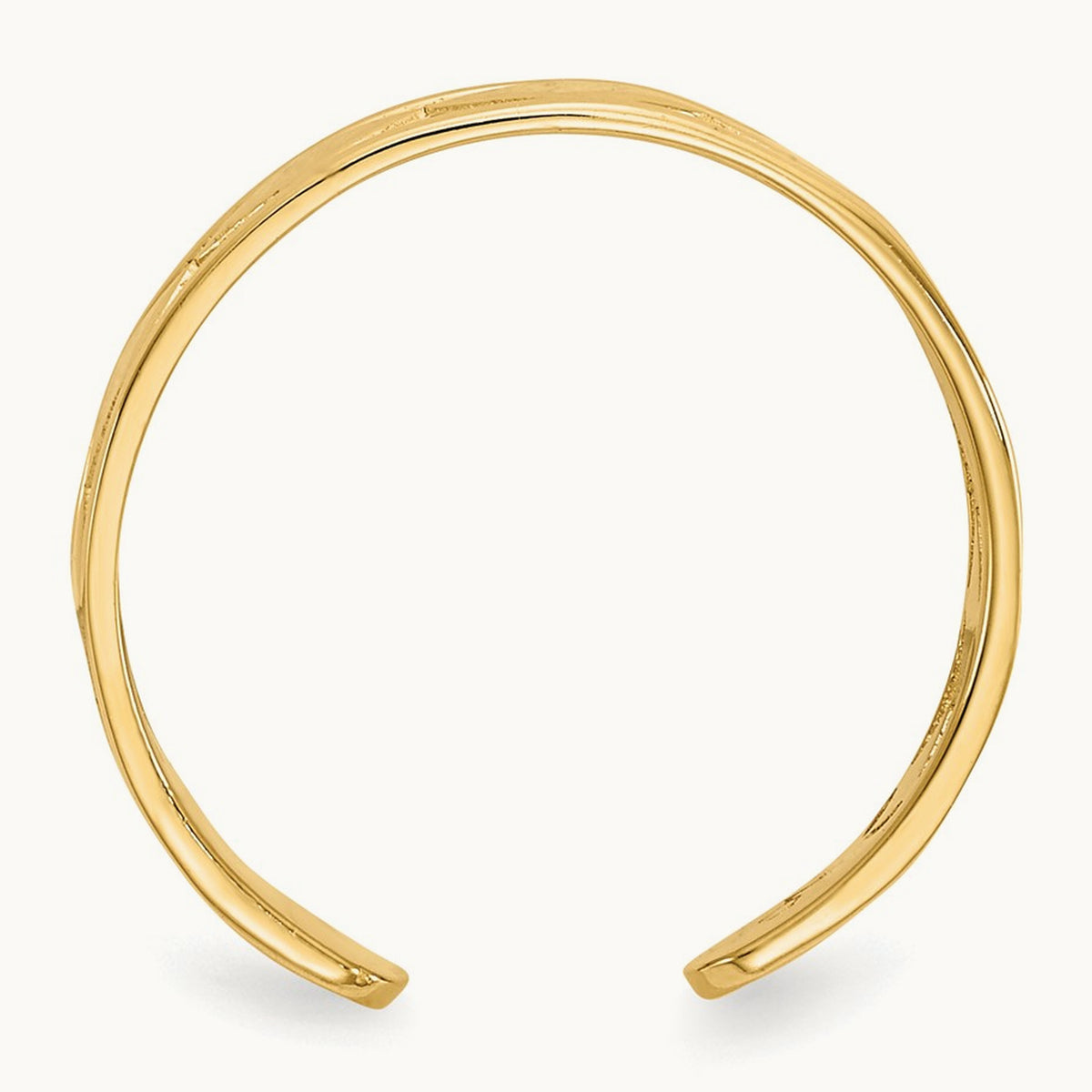 Diamond Shapes Toe Ring, 14K