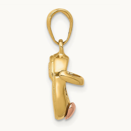 3D Baby Shoe Charm — photo set