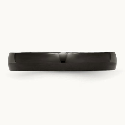 IP-plated Polished Band — 4mm
