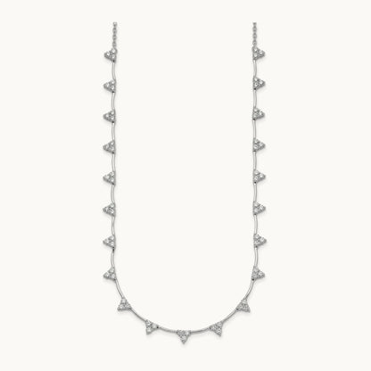 Fashion Tennis Necklace, 2.00 ct tw Lab-Grown Diamond