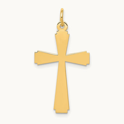 Cross Charm, 14K