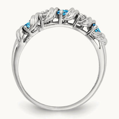 AA Diamond ring, 14K White Gold