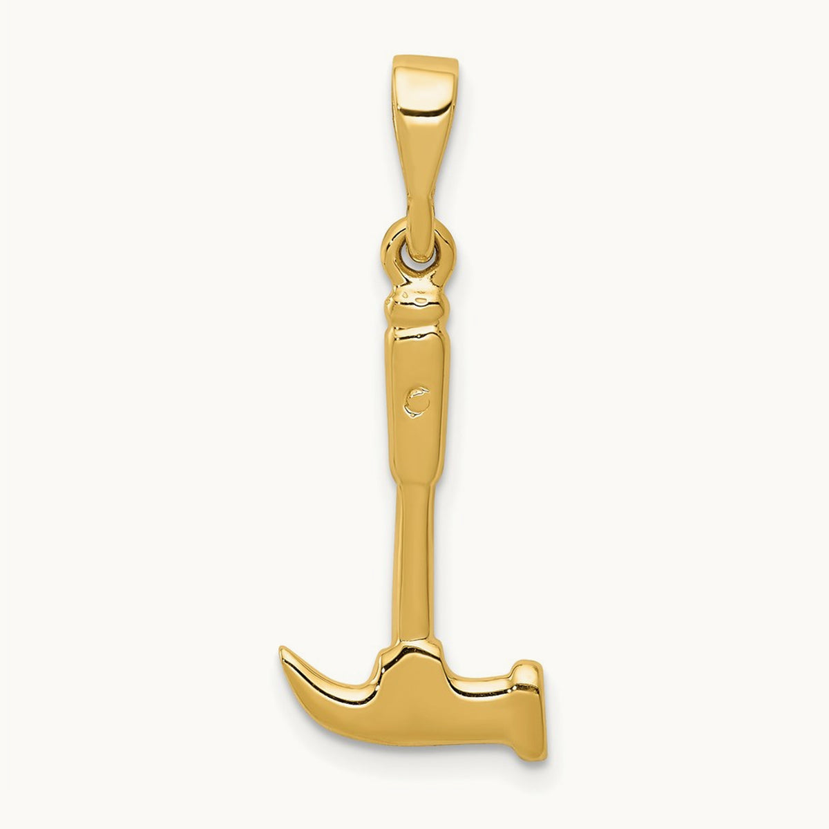 Hammer Charm, 14K