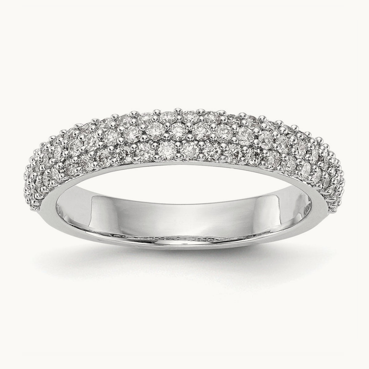 Micro Pavé Band, 0.50 ct tw Lab-Grown Diamond
