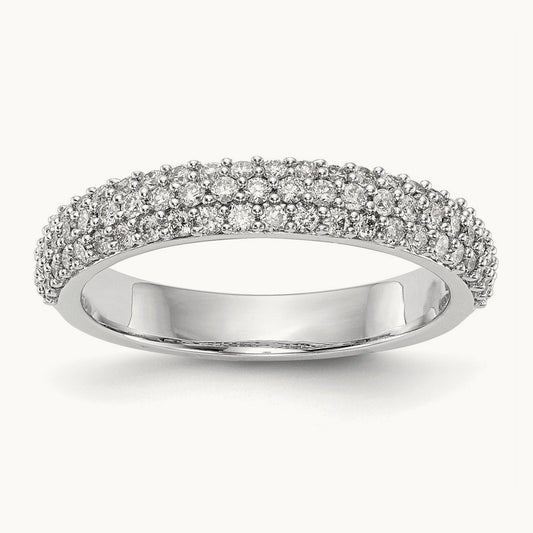Micro Pavé Band, 0.50 ct tw Lab-Grown Diamond