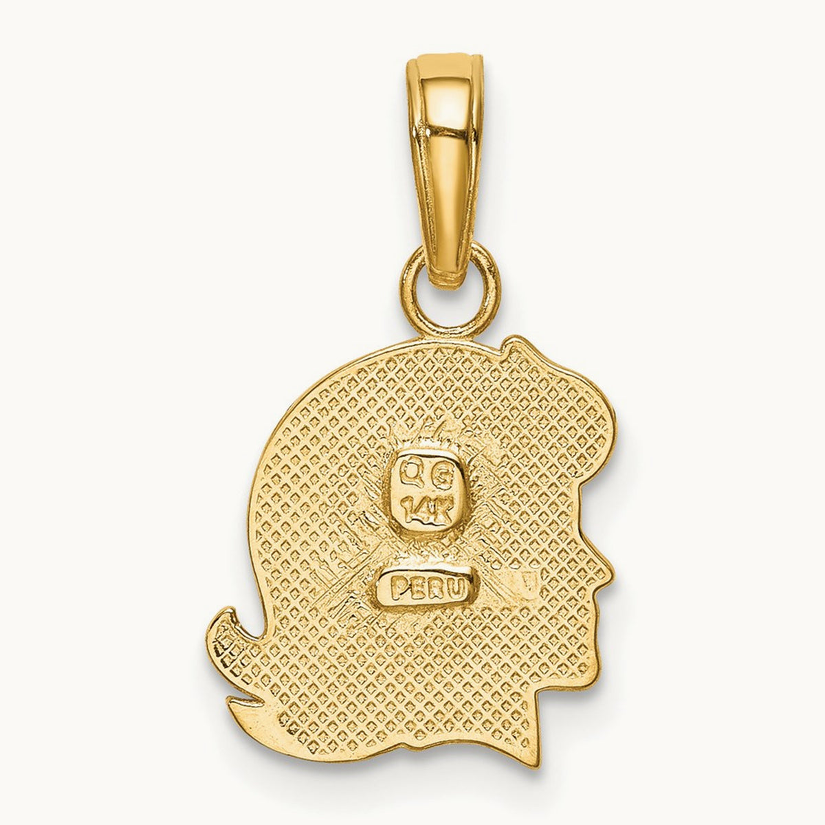 Girl Charm, 14K