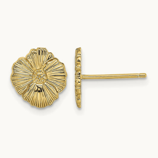Flower Post Earrings — photo set