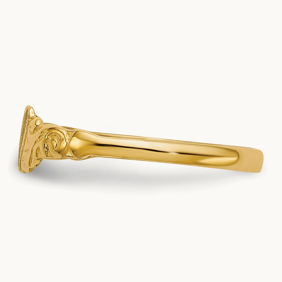 Childs Heart Ring, 14K