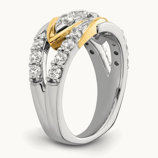 Fashion Ring, 1.25 ct tw Lab-Grown Diamond
