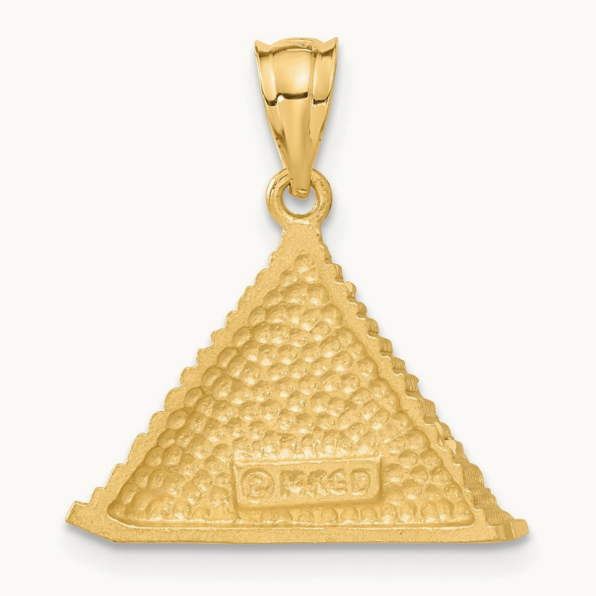 Pyramid Charm, 14K