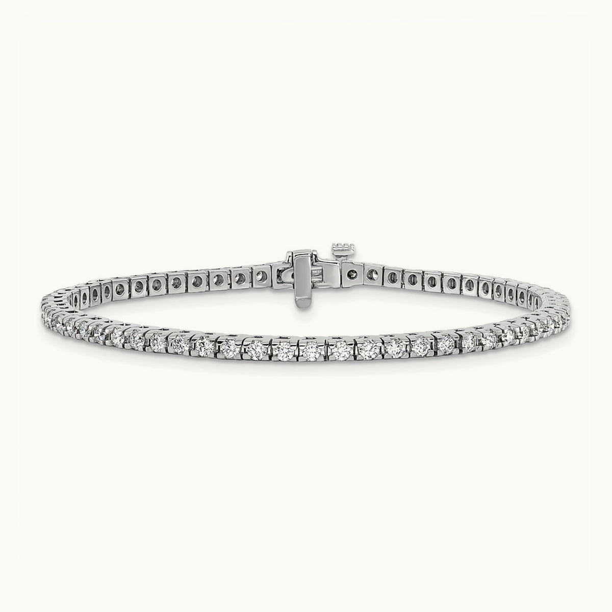 Round Tennis Bracelet, 2.25 ct tw Lab-Grown Diamond