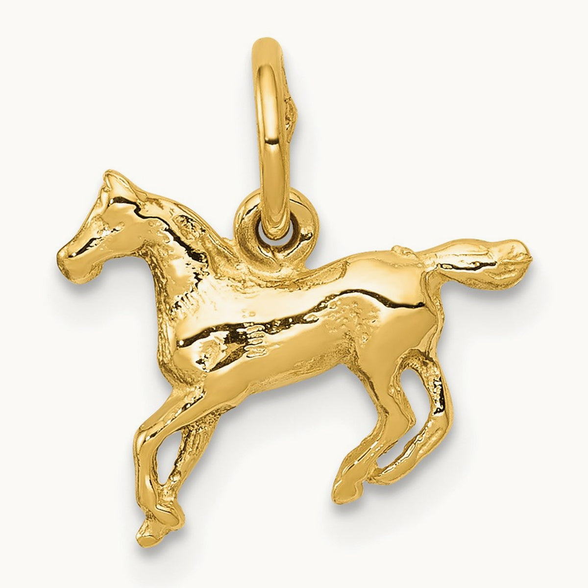 Polished Horse Charm — photo set