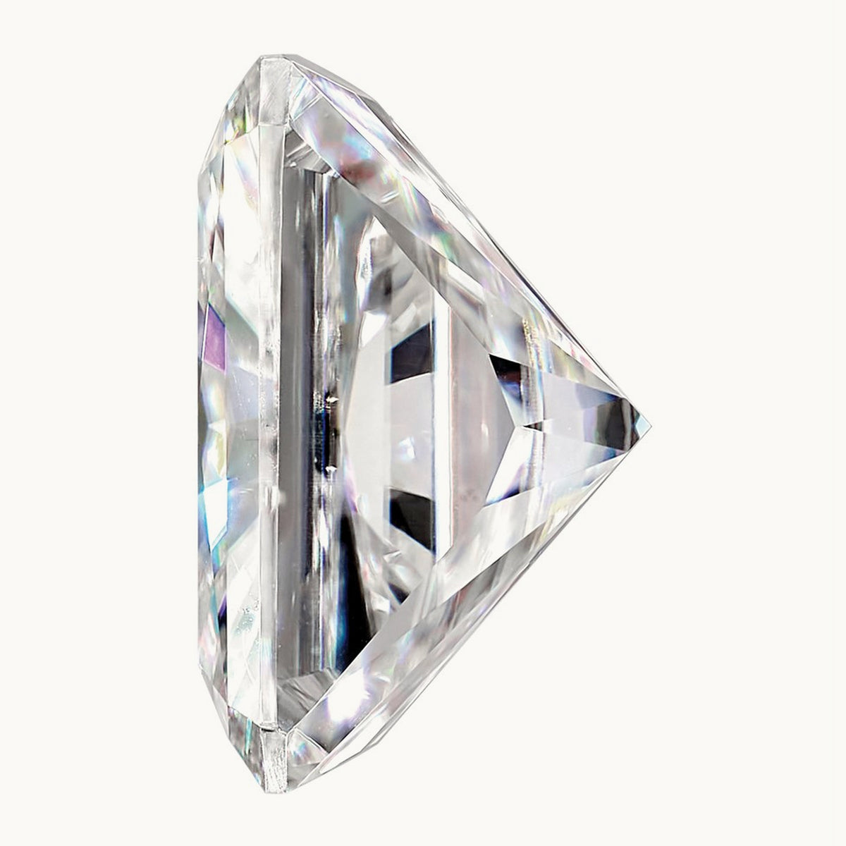 11x9mm Emerald Radiant Cut True Light G-H-I Moissanite