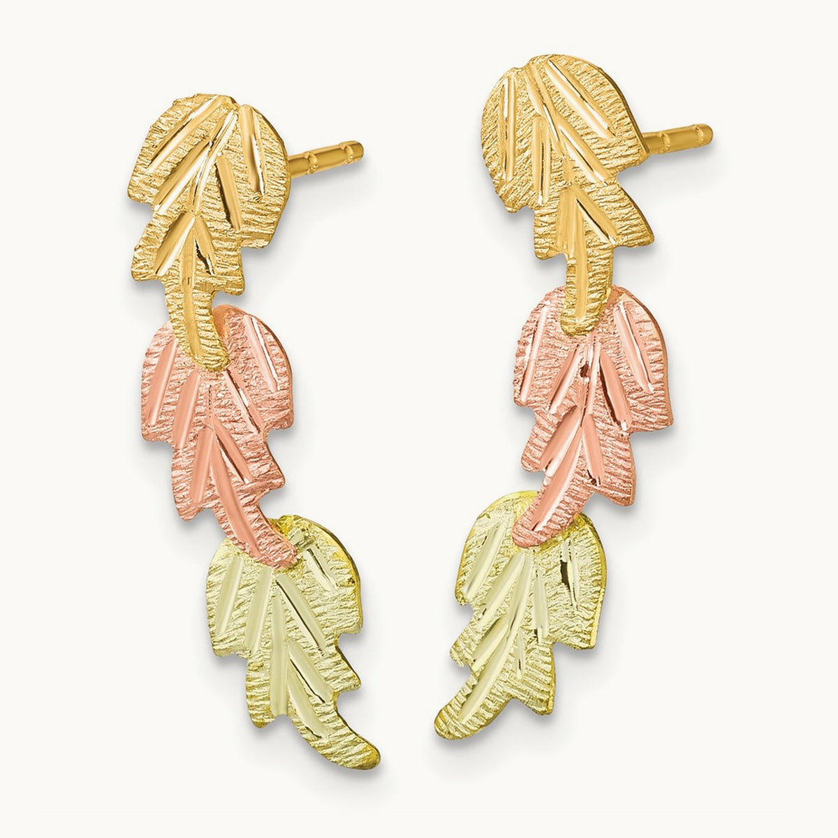 Black Hills Gold Post Earrings