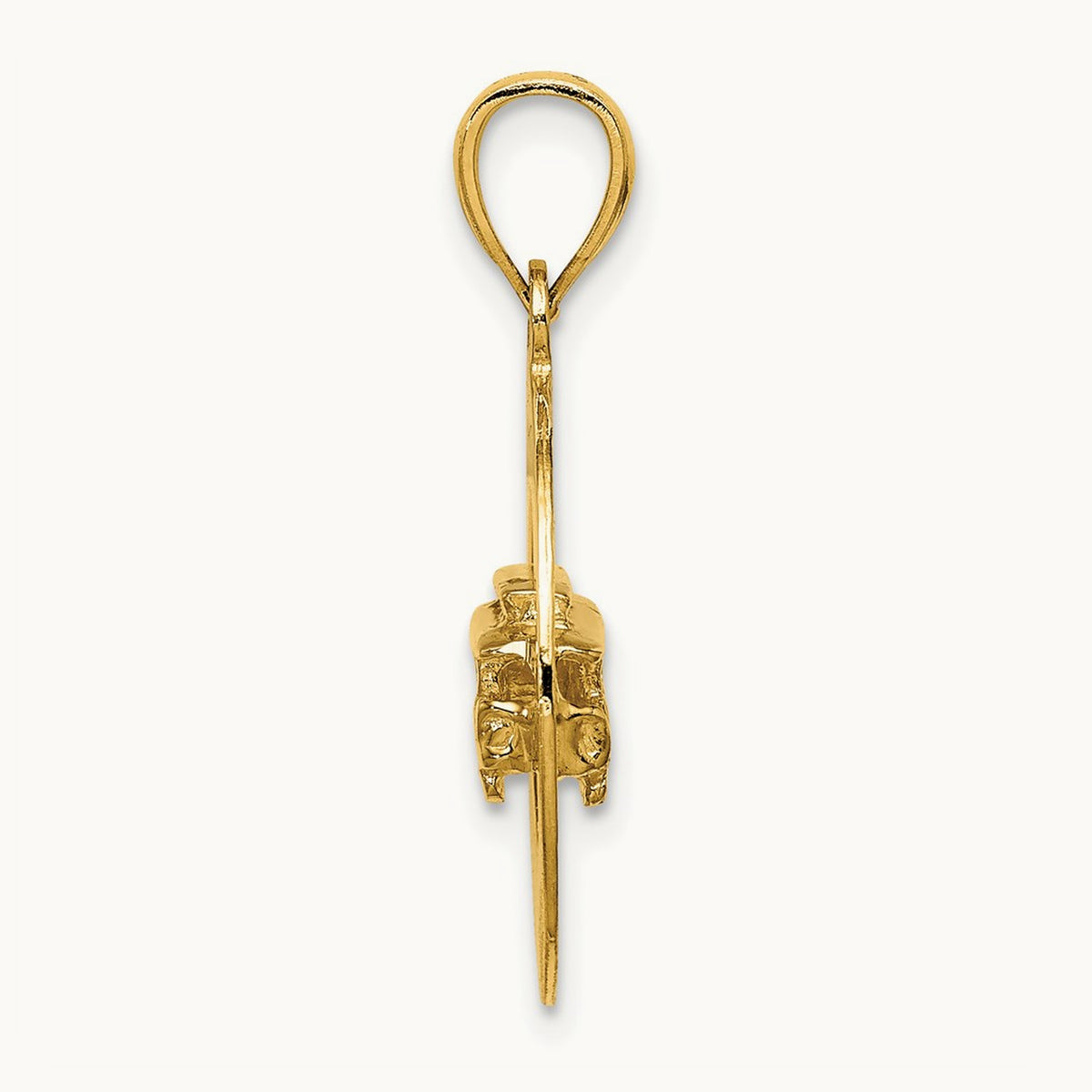 SAN FRANCISCO w/Cable Car Charm, 14K