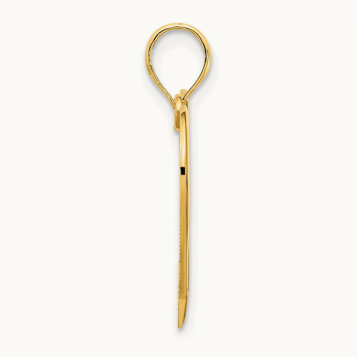 Open Heart Pendant — 26mm