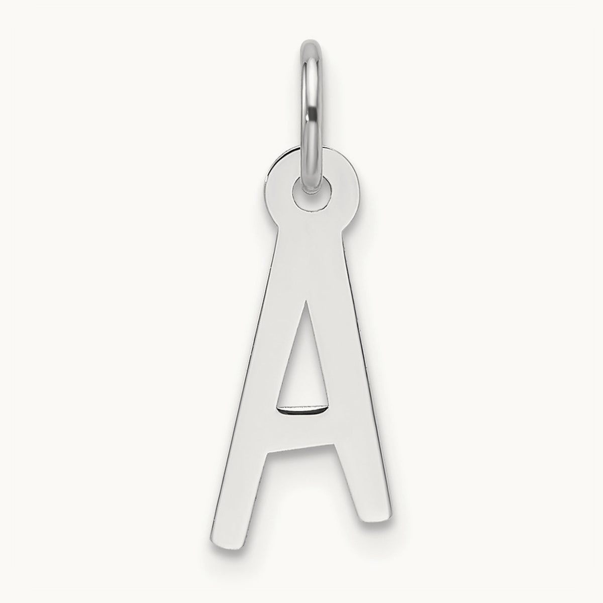 Slanted Block Initial Charm