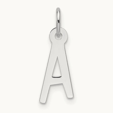 Slanted Block Initial Charm