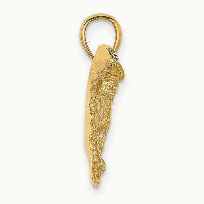 Eagle with Wings Spread Charm — 22.9mm