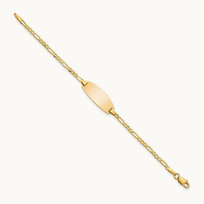 Oval Figaro ID Bracelet
