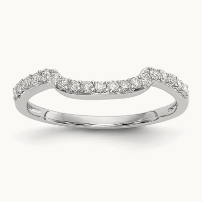 Diamond Band, 14K White Gold