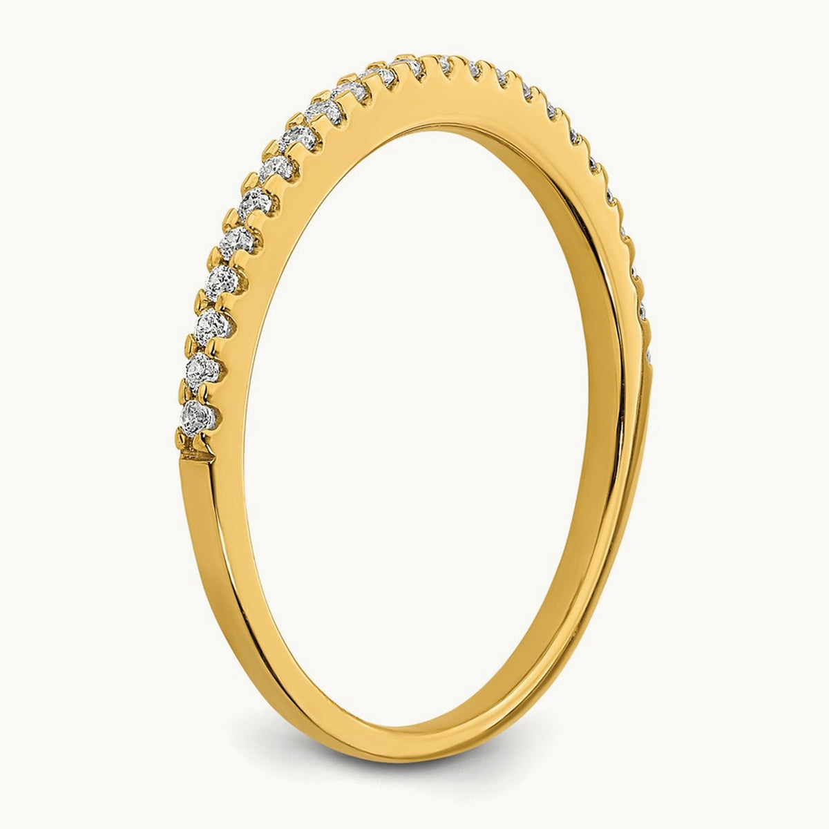 Diamond Wedding Band, 14K