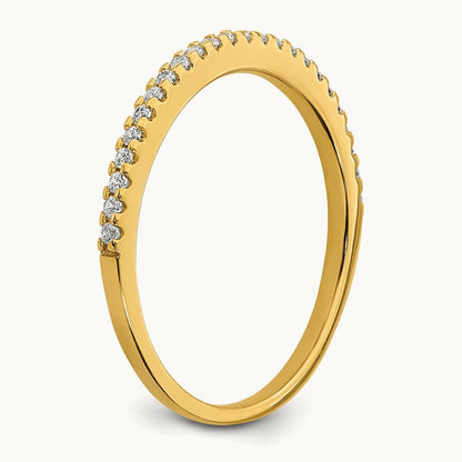 Diamond Wedding Band, 14K