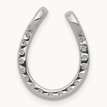 Horseshoe Chain Slide, 0.25 ct tw Lab-Grown Diamond