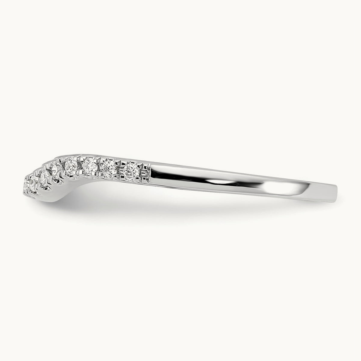 Diamond Band, 14K White Gold