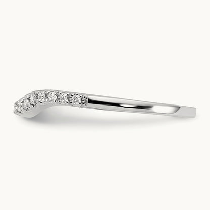 Diamond Band, 14K White Gold