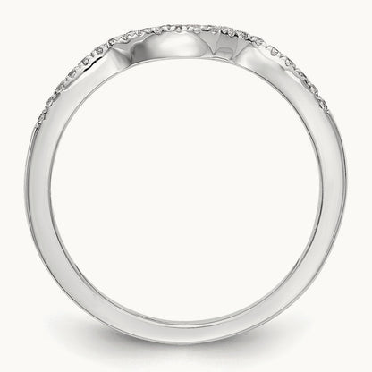 Diamond Band, 14K White Gold