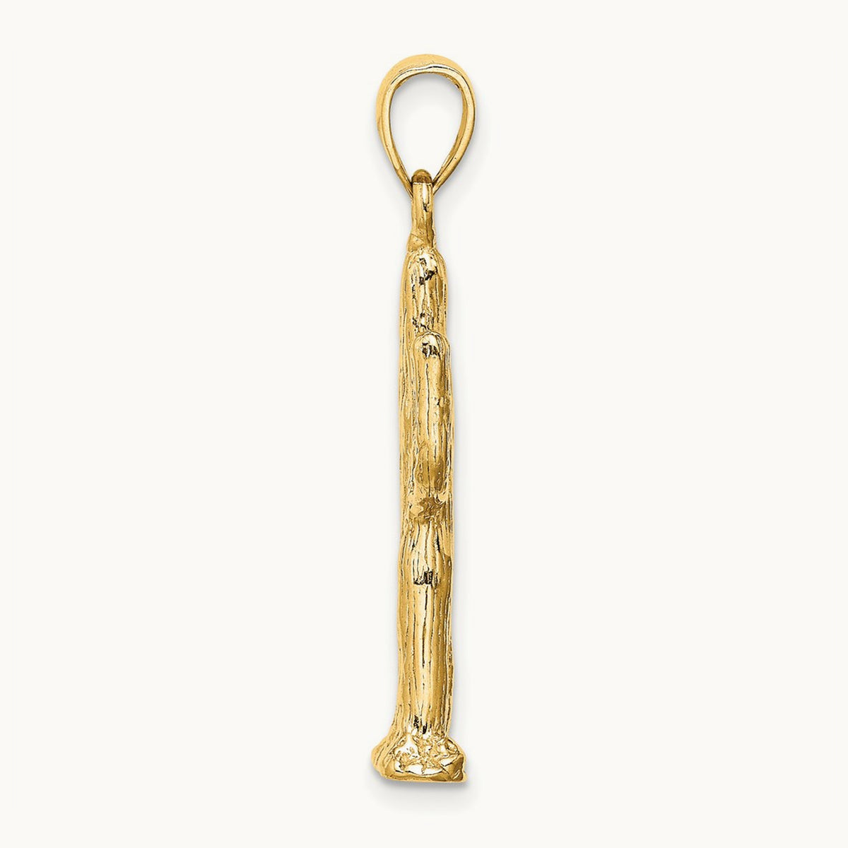 3-D Saguaro Cactus Charm, 14K
