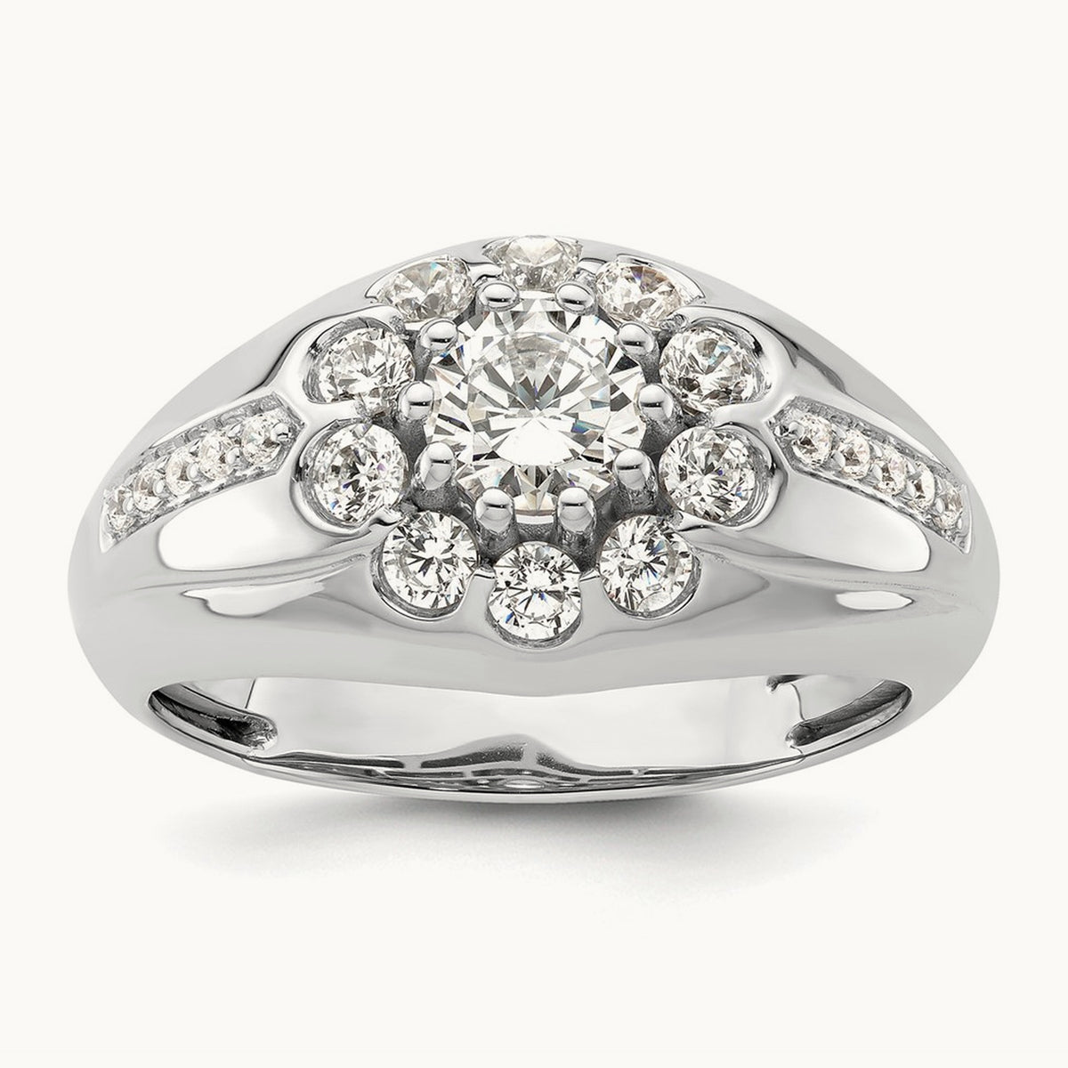 Men's Ring, 1.50 ct tw Lab-Grown Diamond