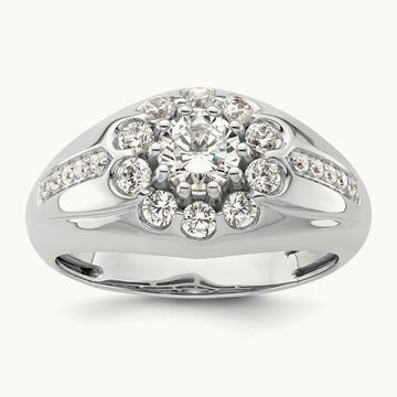 Men's Ring, 1.50 ct tw Lab-Grown Diamond