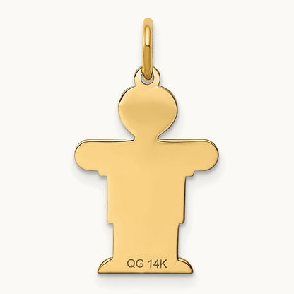 Kid Charm — 14K Yellow Gold