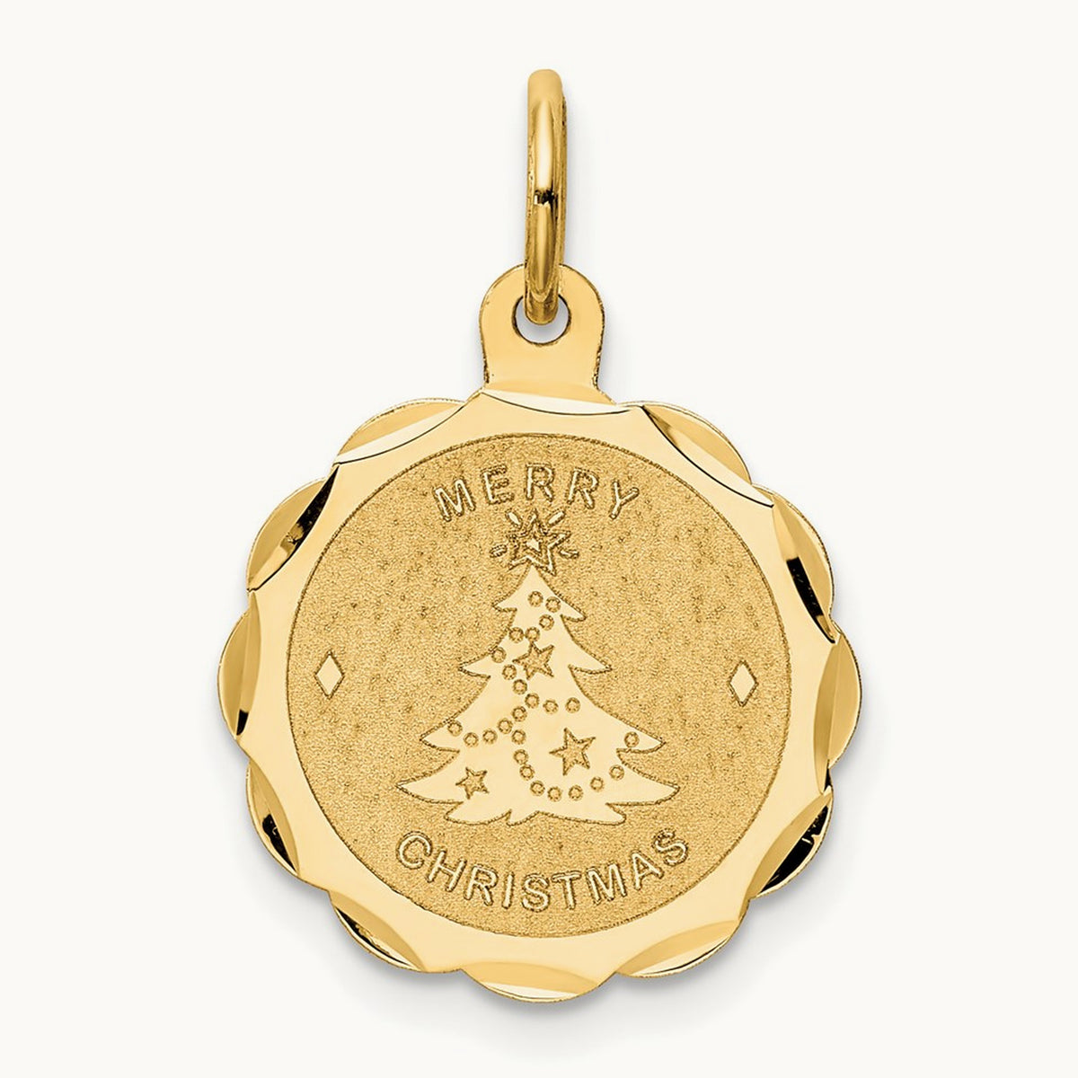 Merry Christmas Disc Charm — photo set