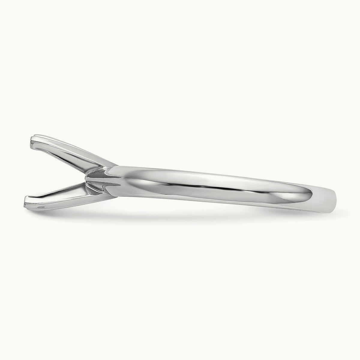 1.25ct. Lightweight 4-Prong Solitaire Mounting, 14K White Gold
