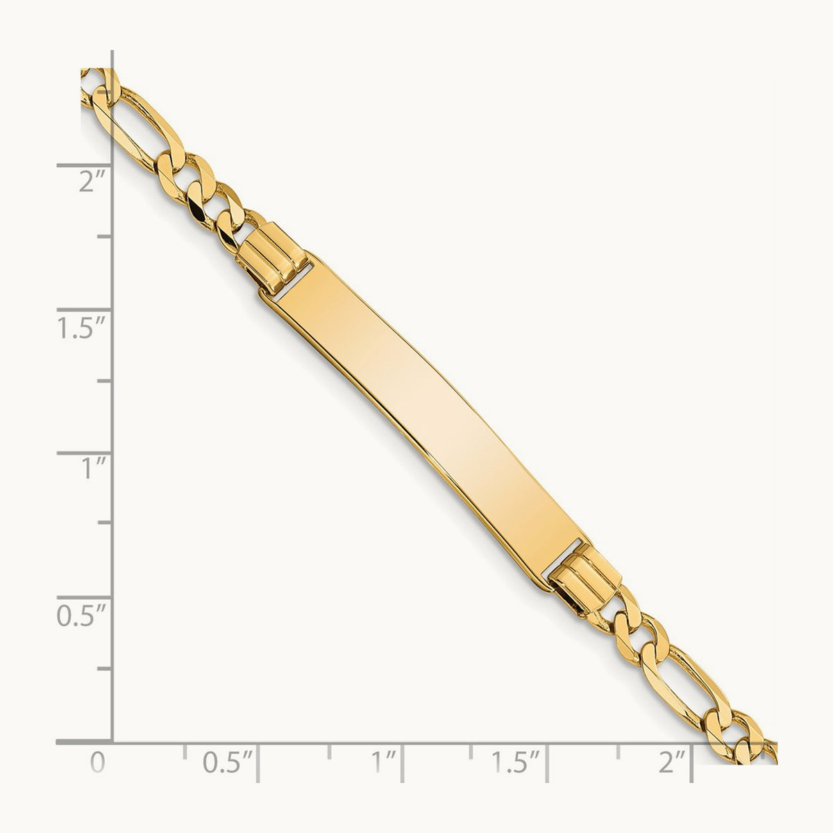 Figaro ID Bracelet, 14K